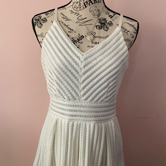 Vintage Christmas Dress 🤍! Size M - Picture 1 of 3